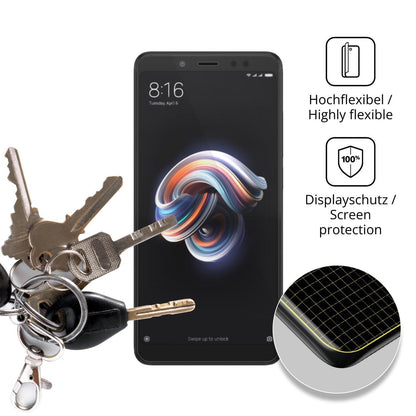 2x 3D Full Cover Schutzfolie für Xiaomi Redmi Note (3)