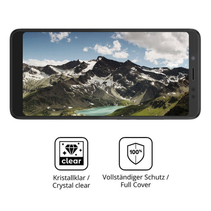 2x 3D Full Cover Schutzfolie für Xiaomi Redmi Note (5)
