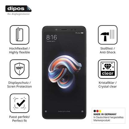 2x 3D Full Cover Schutzfolie für Xiaomi Redmi Note (7)