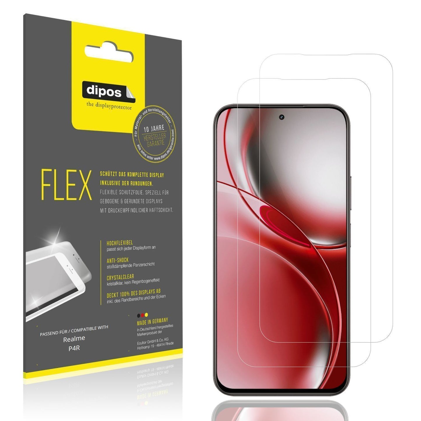 2x 3D Full Cover Schutzfolie für Realme P4R (1)
