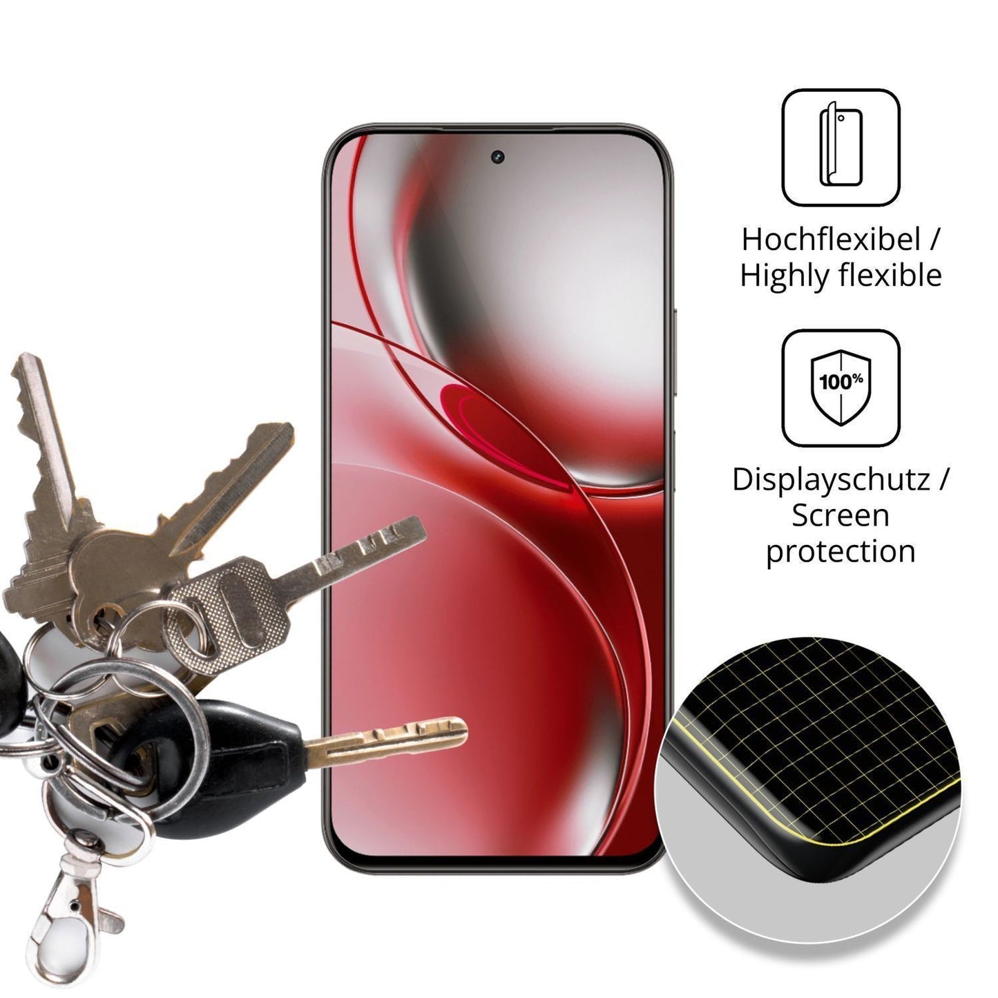 2x 3D Full Cover Schutzfolie für Realme P4R (3)