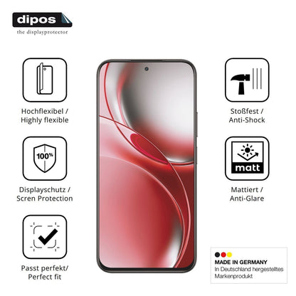 2x Full Cover Schutzfolie matt für Realme P4R (7)