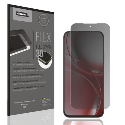 Full Cover Privacy Blickschutzfolie für Realme P4R (1)