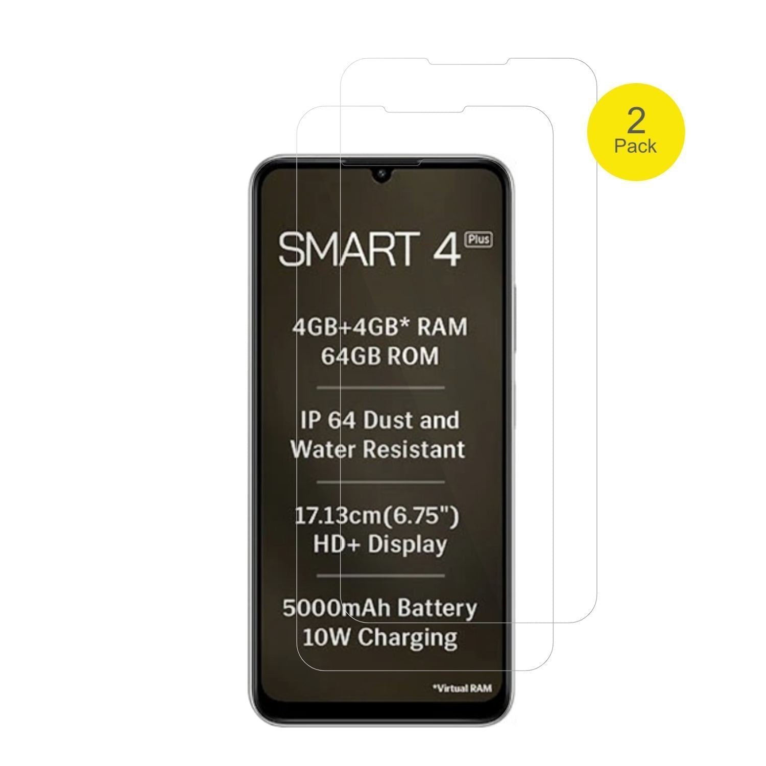 2x 3D Full Cover Schutzfolie für Lava Smart 4 Plus (2)