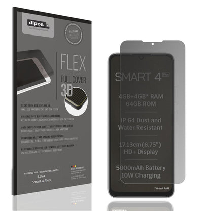 Full Cover Privacy Blickschutzfolie für Lava Smart (1)