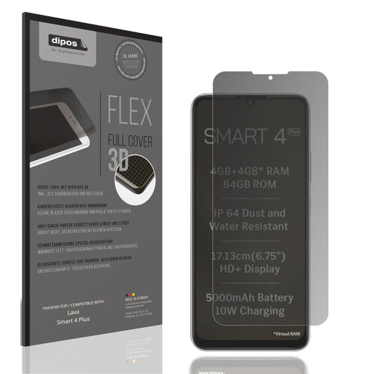 Full Cover Privacy Blickschutzfolie für Lava Smart (1)