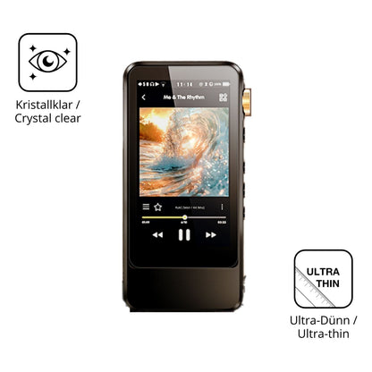4x Schutzfolie klar für HIFI WALKER H20 Pro Displa (5)