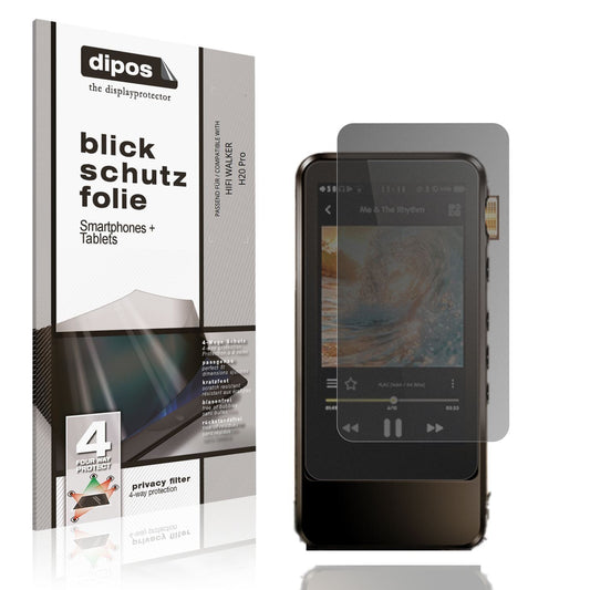 Blickschutzfolie für HIFI WALKER H20 Pro matt Schu (1)