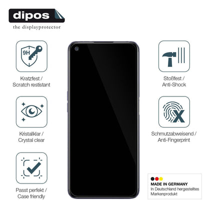 1x 9H Schutzfolie für Realme Q3S Panzerfolie (7)
