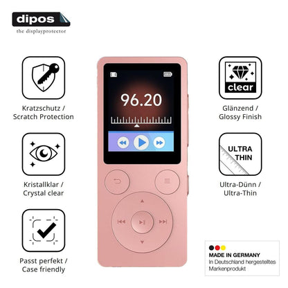 4x Schutzfolie klar für ODEJOI X91 Display-Schutzf (7)