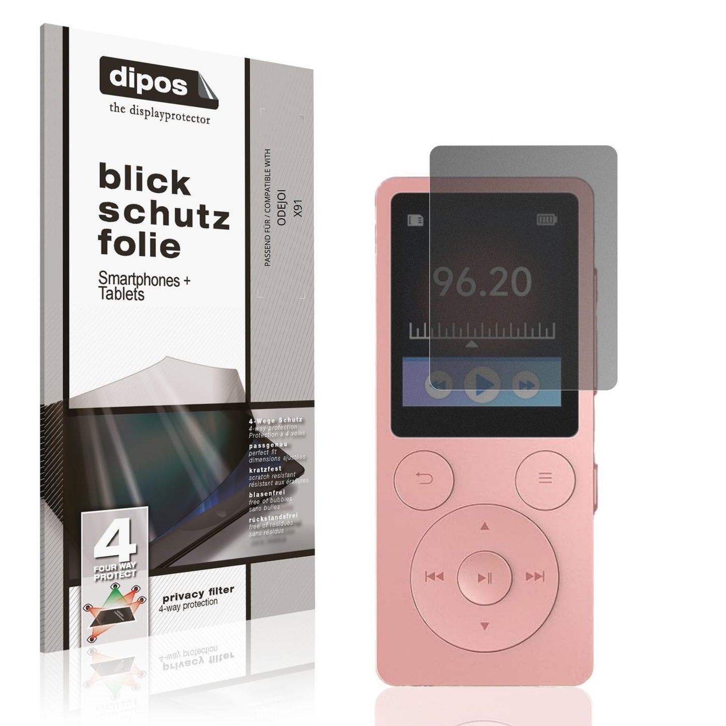 Blickschutzfolie für ODEJOI X91 matt Schutzfolie P (1)