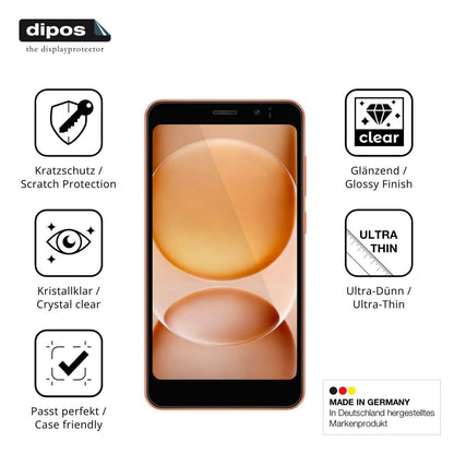 4x Schutzfolie klar für Blackview Wave 2C Display- (7)