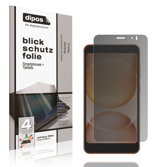 Blickschutzfolie für Blackview Wave 2C matt Schutz (1)