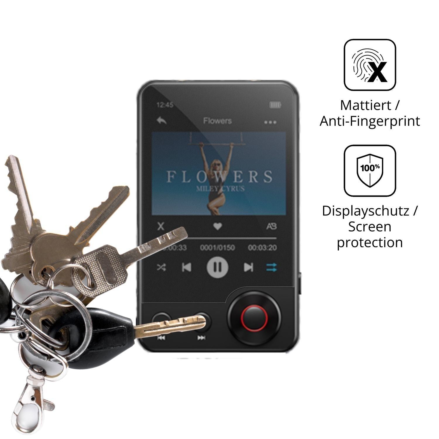 Blickschutzfolie für MECHEN D53 matt Schutzfolie P (3)