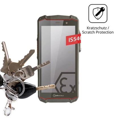 4x Schutzfolie matt für i.safe MOBILE IS540.M1 Dis (4)