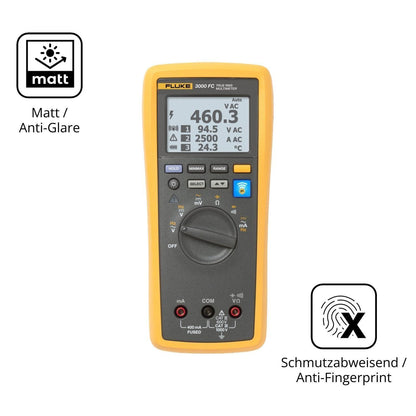 4x Schutzfolie matt für Fluke 3000 FC Display-Schu (5)