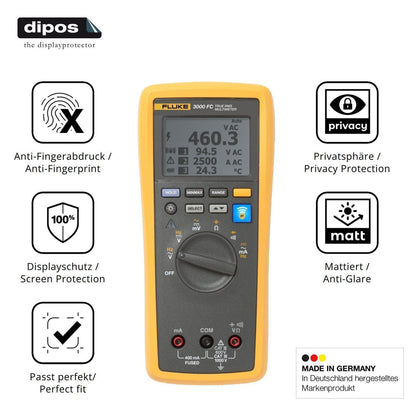 Blickschutzfolie für Fluke 3000 FC matt Schutzfoli (5)