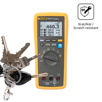 2x 9H Schutzfolie für Fluke 3000 FC Panzerfolie (3)