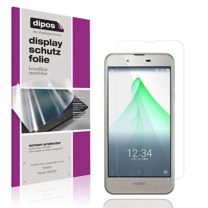 4x Schutzfolie klar für Sharp Aquos SHV37 Display- (1)
