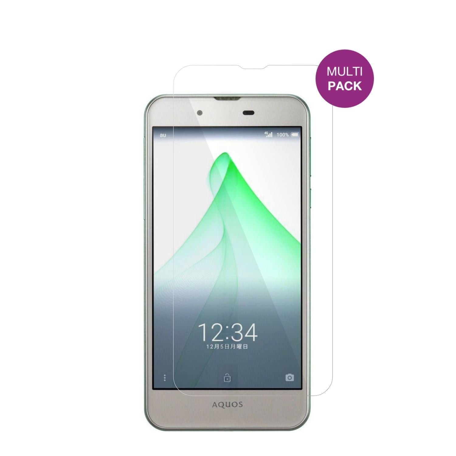 4x Schutzfolie klar für Sharp Aquos SHV37 Display- (2)