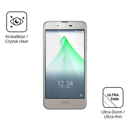 4x Schutzfolie klar für Sharp Aquos SHV37 Display- (5)