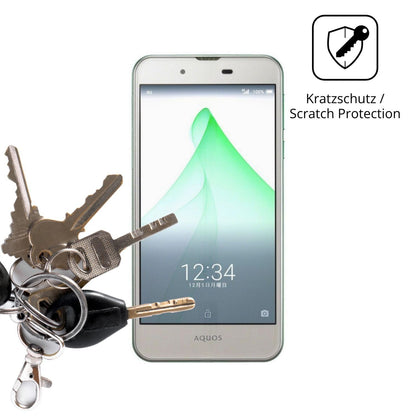 4x Schutzfolie matt für Sharp Aquos SHV37 Display- (4)
