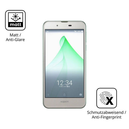 4x Schutzfolie matt für Sharp Aquos SHV37 Display- (5)