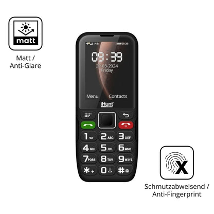 4x Schutzfolie matt für iHunt Primo 4G Display-Sch (5)