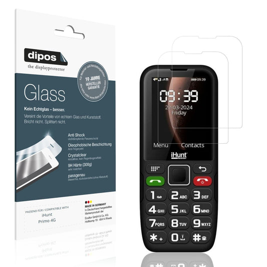 2x 9H Schutzfolie für iHunt Primo 4G Panzerfolie (1)
