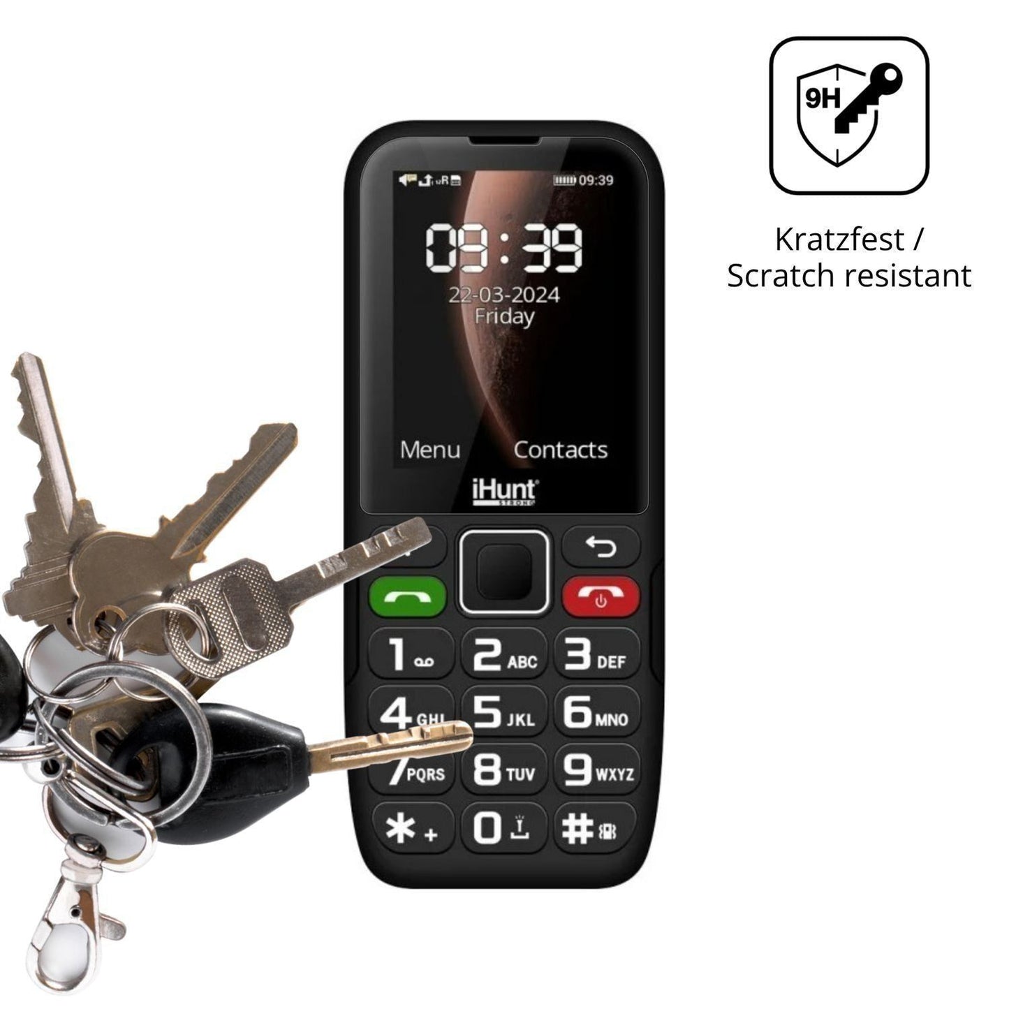 2x 9H Schutzfolie für iHunt Primo 4G Panzerfolie (3)