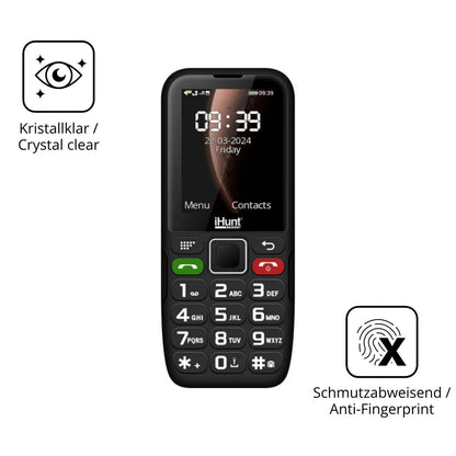 2x 9H Schutzfolie für iHunt Primo 4G Panzerfolie (5)
