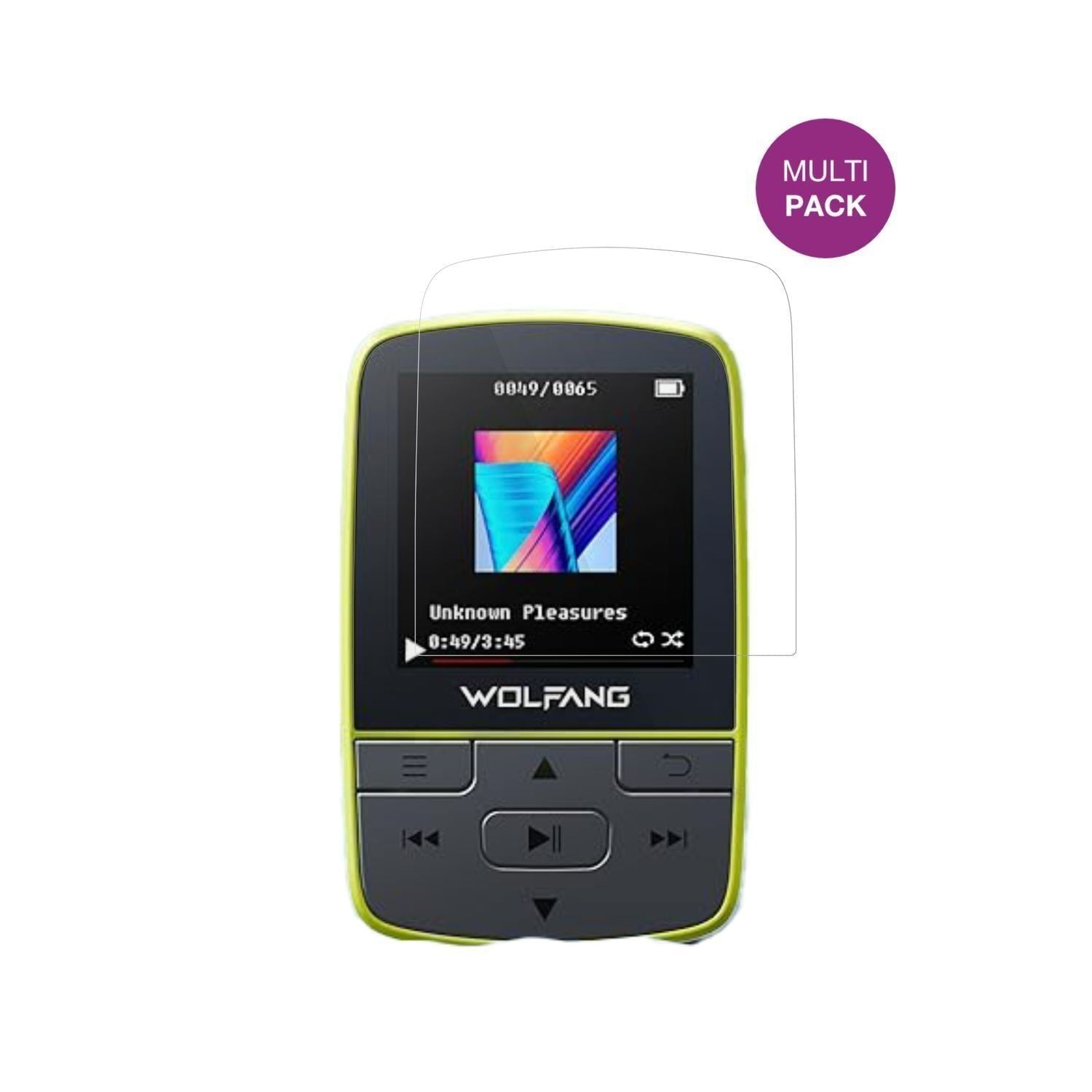 4x Schutzfolie klar für WOLFANG WMP01 MP3-Player D (2)
