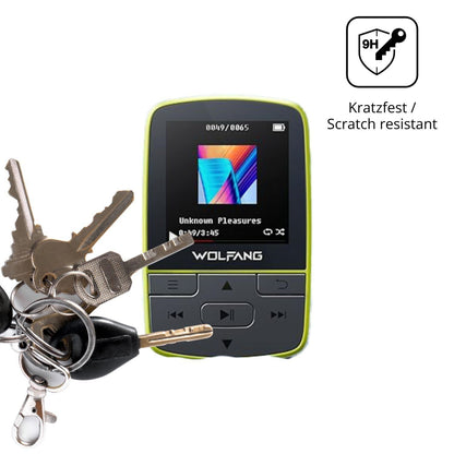 2x 9H Schutzfolie für WOLFANG WMP01 MP3-Player Pan (3)