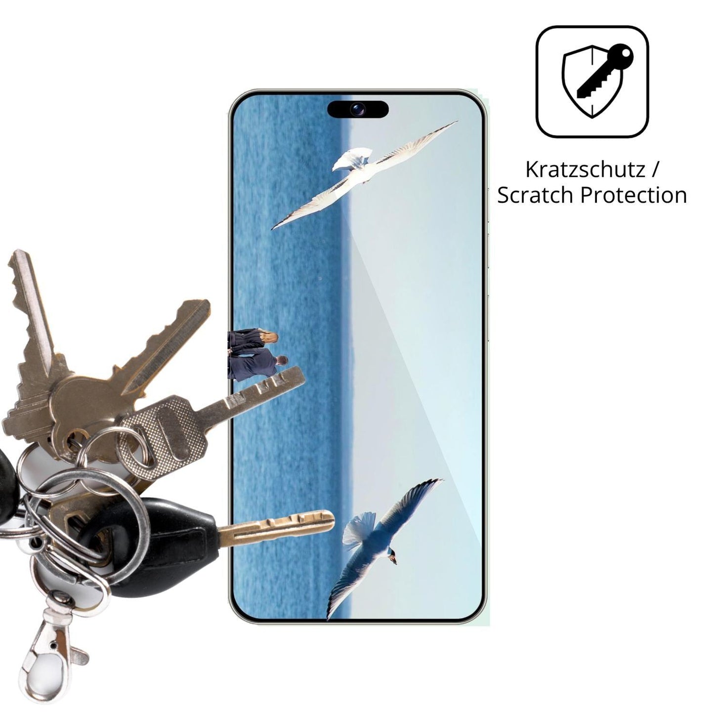 4x Schutzfolie klar für Fine Life Pro A18 Pro Disp (4)
