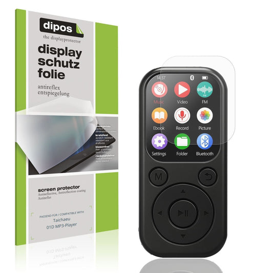 4x Schutzfolie matt für Taichaeu 01D MP3-Player Di (1)