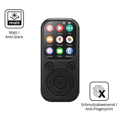4x Schutzfolie matt für Taichaeu 01D MP3-Player Di (5)