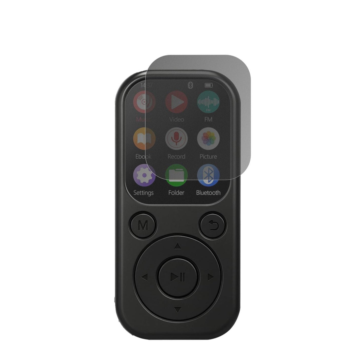 Blickschutzfolie für Taichaeu 01D MP3-Player matt  (2)