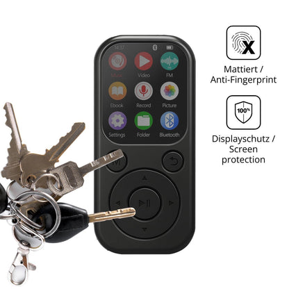 Blickschutzfolie für Taichaeu 01D MP3-Player matt  (3)