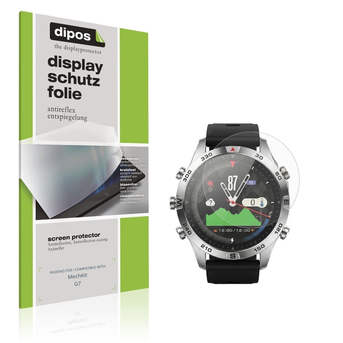 6x Schutzfolie matt für MechKit G7 Display-Schutzf (1)