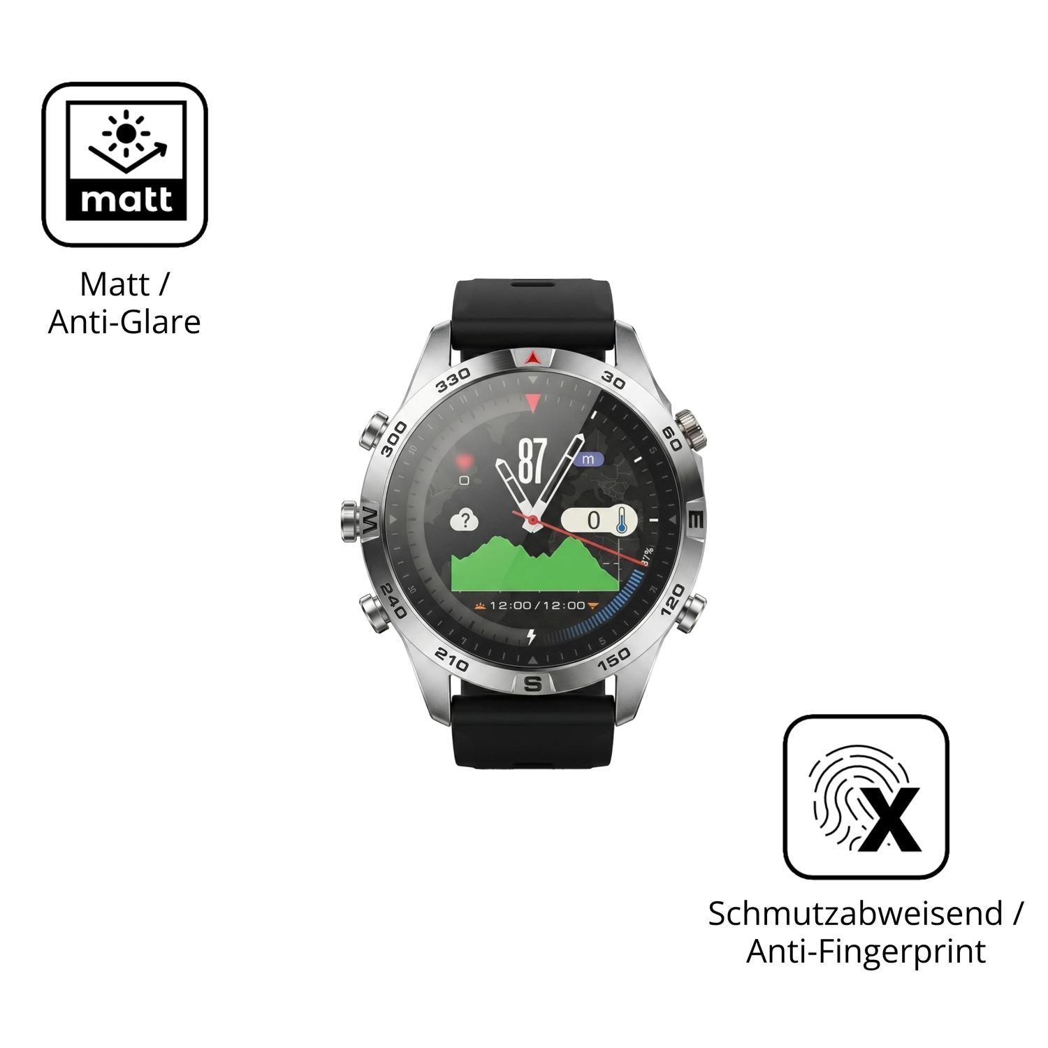 6x Schutzfolie matt für MechKit G7 Display-Schutzf (5)