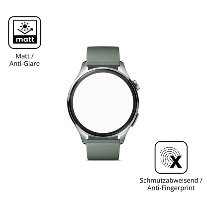 6x Schutzfolie matt für Xiaomi Watch5 Display-Schu (5)