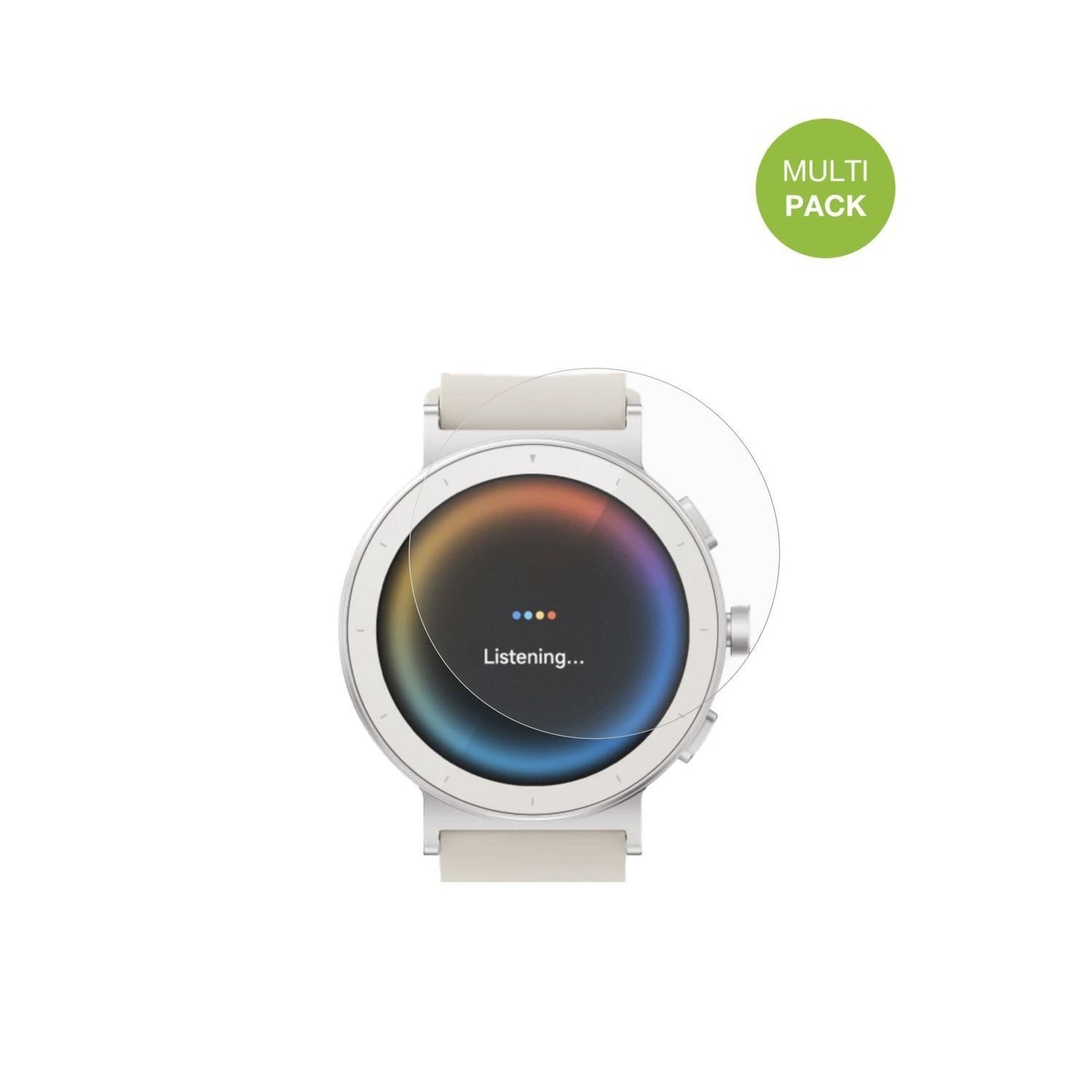 6x Schutzfolie matt für Realme Watch S5 Display-Sc (2)