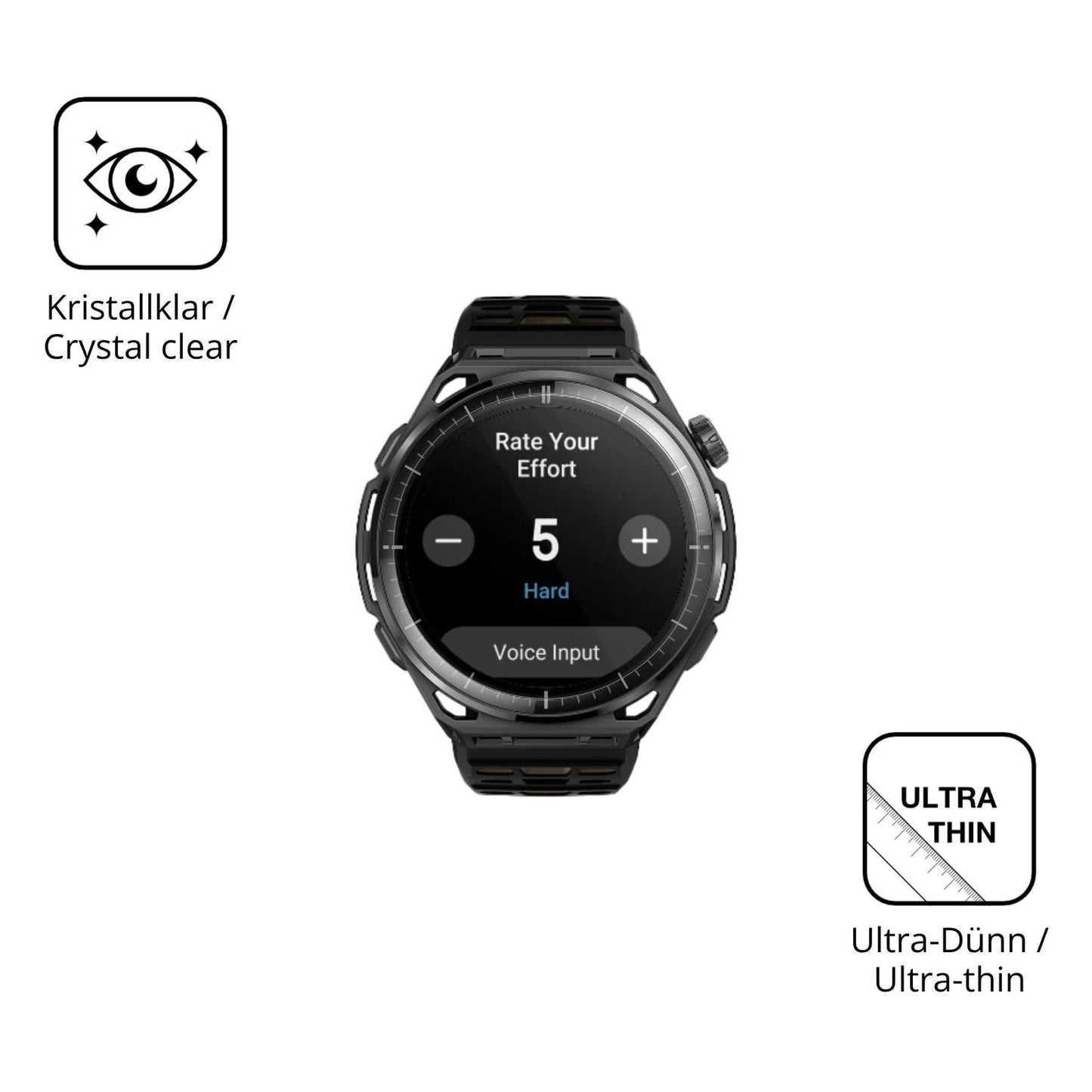 6x Schutzfolie klar für Amazfit Balance 3 Display- (5)