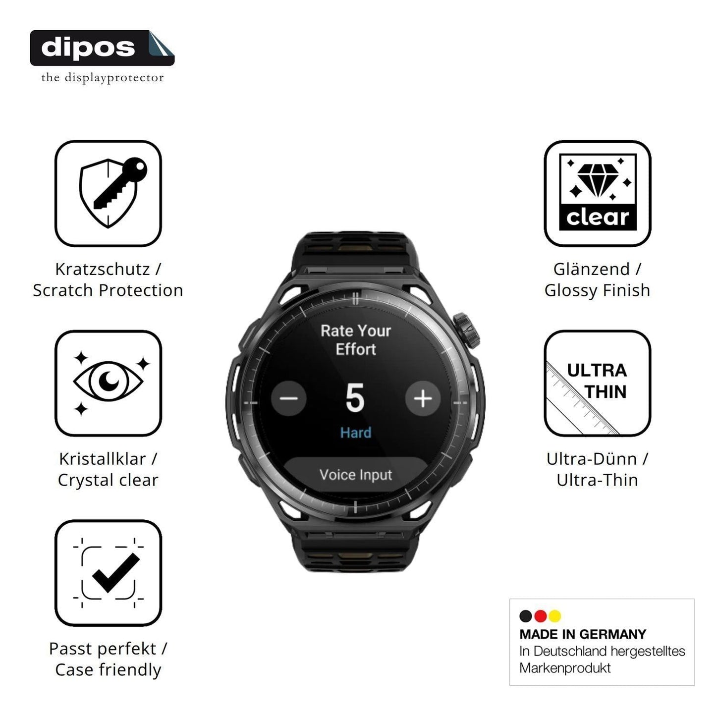 6x Schutzfolie klar für Amazfit Balance 3 Display- (7)