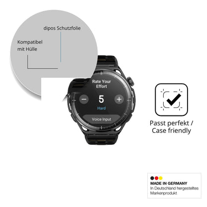 6x Schutzfolie matt für Amazfit Balance 3 Display- (6)