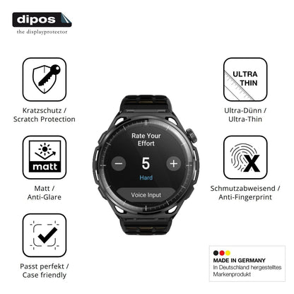 6x Schutzfolie matt für Amazfit Balance 3 Display- (7)