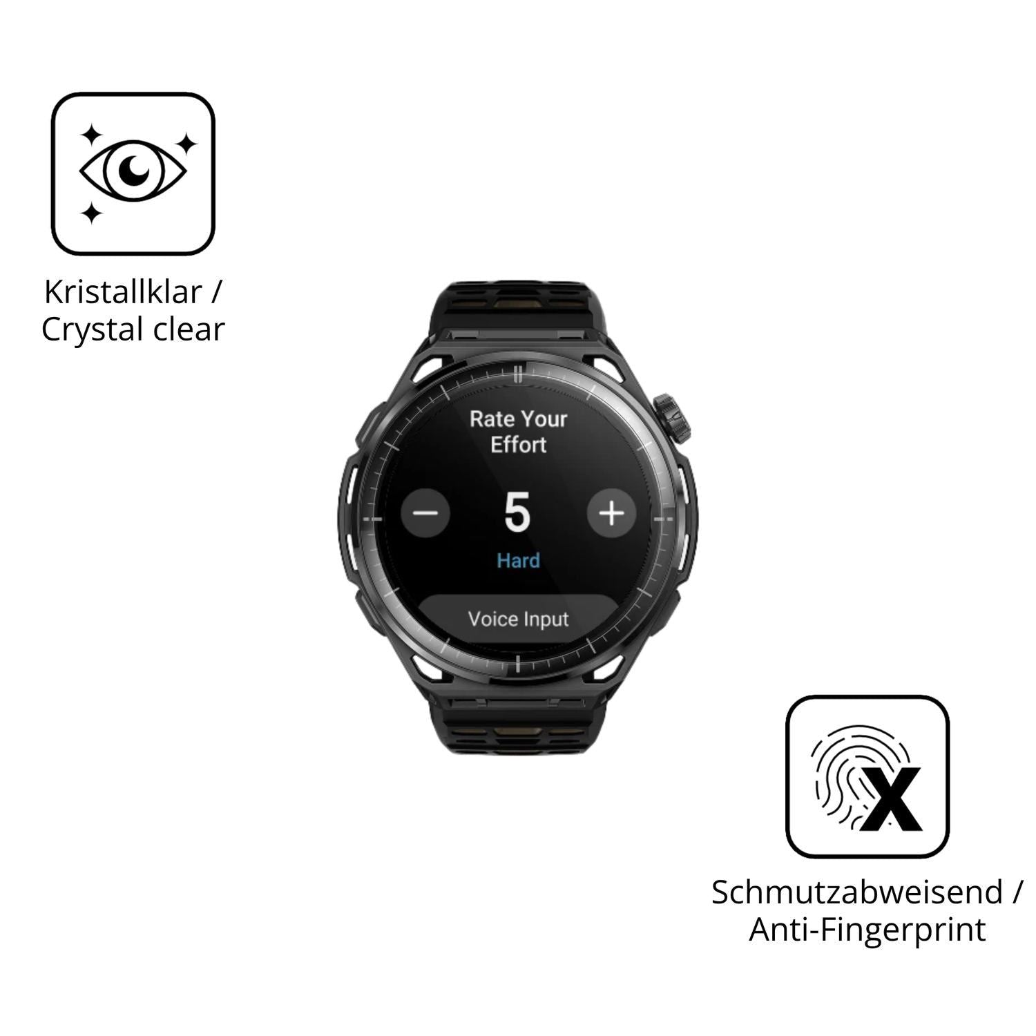 2x 9H Schutzfolie für Amazfit Balance 3 Panzerfoli (5)