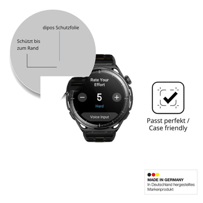 2x 9H Schutzfolie für Amazfit Balance 3 Panzerfoli (6)