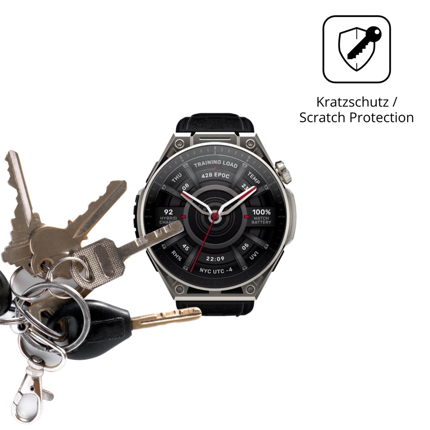 6x Schutzfolie klar für Amazfit Balance Ultra Disp (4)