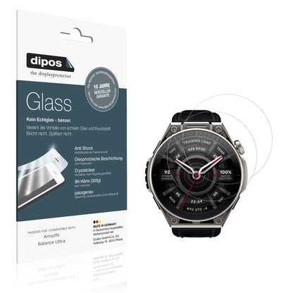 2x 9H Schutzfolie für Amazfit Balance Ultra Panzer (1)